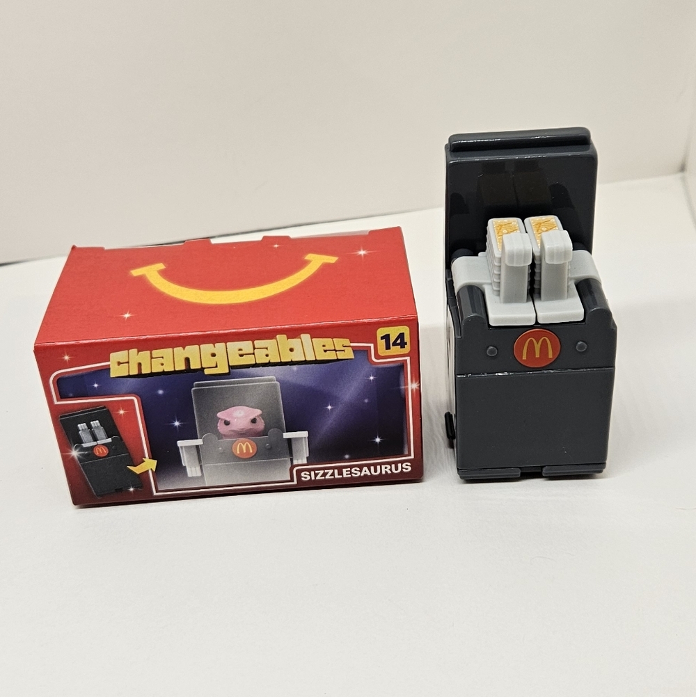 McDonald's Changeables Sizzlesaurus #14 Happy Meal Toy McDonalds Action Figure
